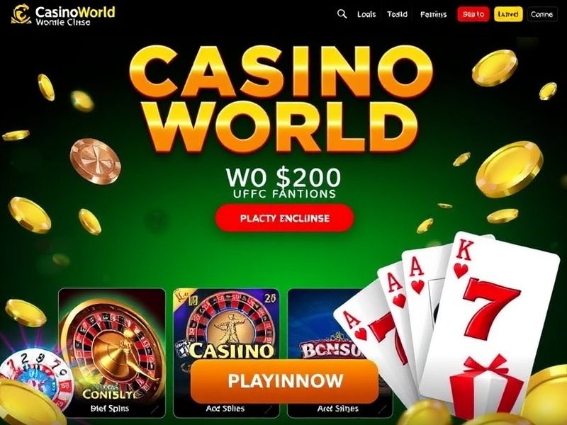 Discover the ultimate guide to Casino World Online: explore top-rated games, expert strategies, and the latest trends in the gaming industry. Get informed about safe and fair online gambling options.
